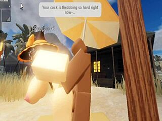 Elaina F pounds the Robloxian witch roughly