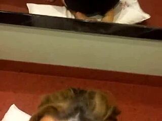 The sound of love - girlfriend deepthroats and swallows cum.