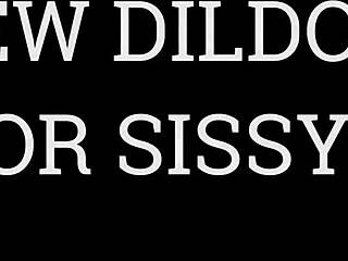 new violet dildo for my sissy