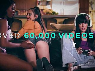 Femdom sex coach lexi luna guides couple tommy king