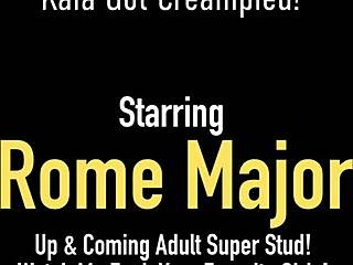 Big butt babe Kaia Angel takes Rome Majors' huge cock from behind 😍