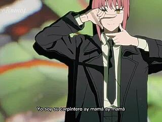 Chainsaw Man: Серручо в цепях бондажа