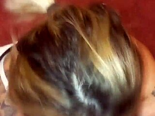 The sound of love - girlfriend deepthroats and swallows cum.