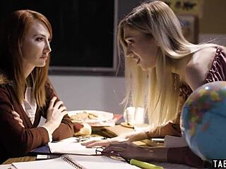 Teacher Commands Stepmom to Spank and Discipline Skinny Stepdaughter.