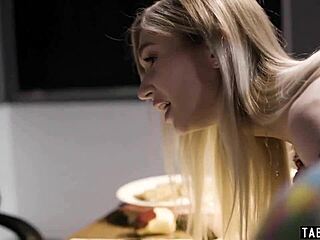 Teacher Commands Stepmom to Spank and Discipline Skinny Stepdaughter.