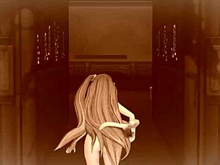 Hatsune Miku in full nude cat costume mod