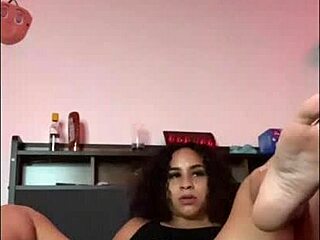 I got horny stretching on my bed