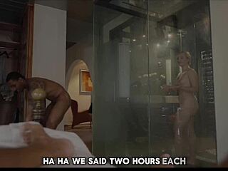 Interracial Shower Sex with Owner's Wife