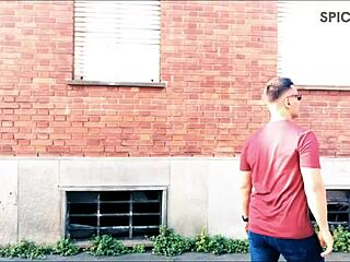 big boobs brunette gets saved sucked in roleplay