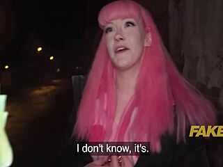 pink-haired slut pounded in prague