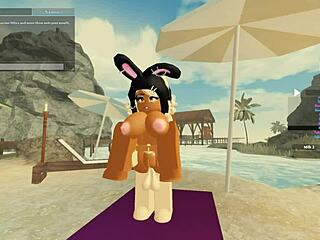 เฮ้ย เคยลองโรบล็อกซ์พอร์นกับเอ็บบอนี่ทรีซัมและเย็ดก้นใหญ่ไหม?