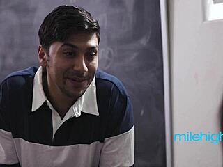 Latina Student Milf Gets Shaved Pussy Pounded by Teacher