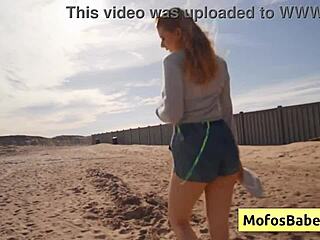 Naughty natural busty blonde teen 18+ sahara skye suck her friends dick charles dera and reveal her boobs at the beach