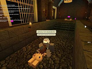 yo, check this wild roblox porn with rough ass shaking!