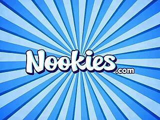 Jizz On Her Donut - Skinny 19 Year Old Daisy Fox