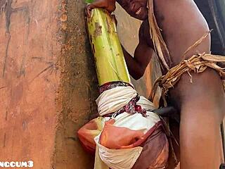 Chubby Village Warrior Craves Intense Ranch Action Now.