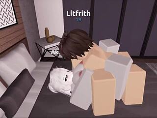 Me follo a una fan virgen en roblox y me corro muchas veces dentro de ella litfrith