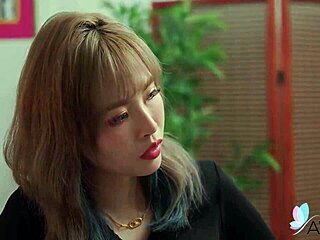 Naked bad bad gets fucked after painting session.