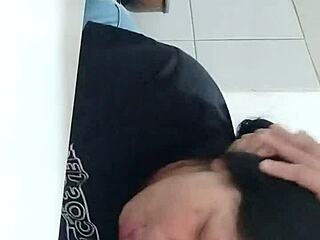 Latina milf fucked while cooking?