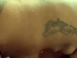 blonde ebony duo sucking and banging big cock for creampie fun 😜