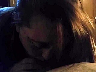 I Watch My Slut Wife Give A Blow Job To Daddy With Tits Sucking.