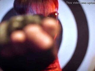 Alex Angel sings a lesbian song in this video