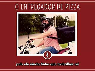 putaria com o entregador de pizza - contos libertinos