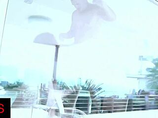 Curly brunette, want cum in mouth after pussy pounding?