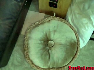 stepsis bent over for doggystyle fucking