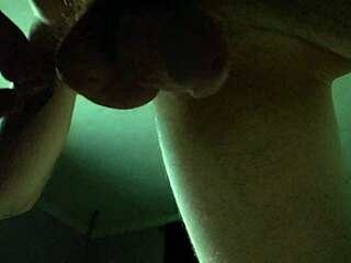 prostate fingering leads to explosive anal cumshot