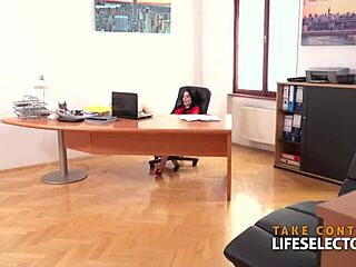 the blackmailer makes her do doggystyle assfucking, what will she do next?