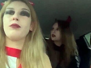 Can't watch my Halloween video at work? Here's the car one.