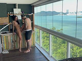 Millionaire invites me to his duplex for passionate sex