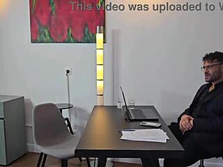 dap goes wet kristina grace slutty employee gets dap and pissed in mouth from boss & frustrated collegue