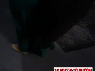 Arab chick gets doggystyle fucked in hotel.