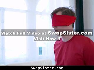 الإخوة بالتبني يمسكون أريا كارسون وبرايلين بايلي في العمل! حفلة تبادل الأخوات تنفجر بمتعة الدوجيستايل