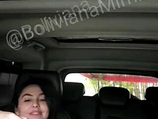 hey, watch mimi naked in the guy's car heading to the motel to fuck him hard