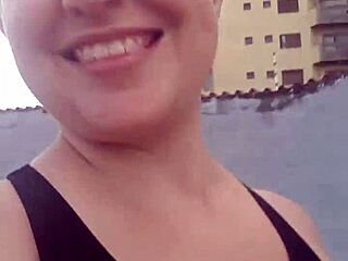 Alexander couple performs interracial blowjob with big cock