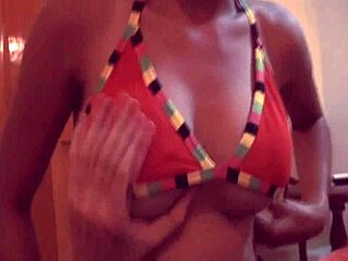 Step brother and sister share a close family moment