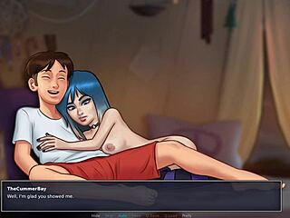 Let's play summertime saga and meet eve