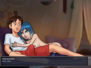 Let's play summertime saga and meet eve