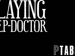 Lucky Fate and Holly Day play step doctor with blowjob?