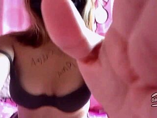 Ever Seen Asian Teen Write Ampussy on Naked Skin?