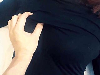 Cute girlfriend fucks stepbrother hard in classroom, contrasting her petite body with intense action.