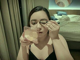 sharinami deepthroat and cowgirl ride with creampie finish