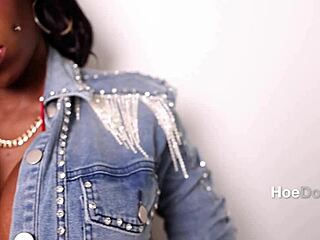 ebony queen pleasure machine - ebony mystique hoedom