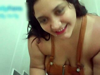 domination on stairs with submissive lover in tight miniskirt