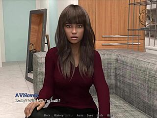 my new memories 62 with brunette in game