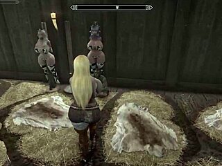elves and orcs adventure with big tits
