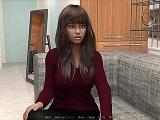 my new memories 62 with brunette in game